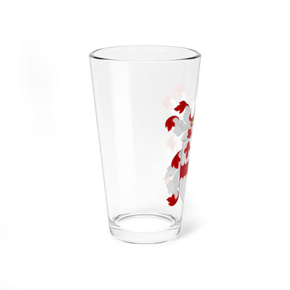 Coat of Arms of Nathaniel Ely (United States) (Coat of Arms) Pint Glass 16oz - Go Mug Yourself