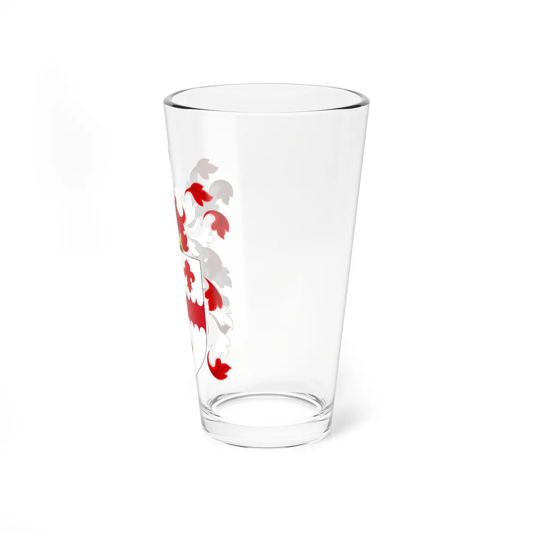 Coat of Arms of Nathaniel Ely (United States) (Coat of Arms) Pint Glass 16oz - Go Mug Yourself