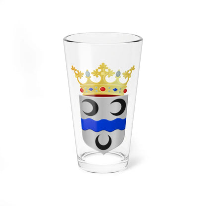 Coat of arms of Nederlek (Netherlands) (Coat of Arms) Pint Glass 16oz 16oz - Go Mug Yourself