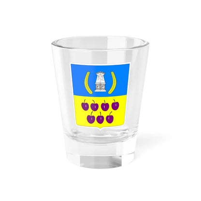 Coat of arms of Nedryhailiv Sumy Oblast (Ukraine) (Coat of Arms) Shot Glass 1.5oz 1.5oz - Go Mug Yourself