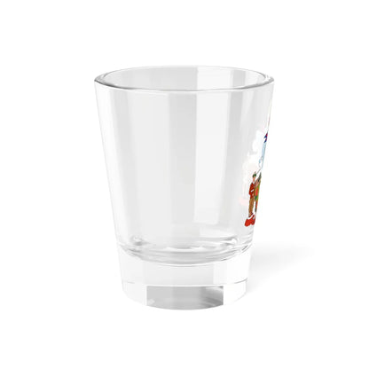 Coat of arms of Nepal 1962-2008 (Nepal) (Coat of Arms) Shot Glass 1.5oz - Go Mug Yourself
