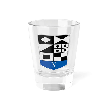 Coat of arms of Neringa 1968 (Lithuania) (Coat of Arms) Shot Glass 1.5oz - Go Mug Yourself