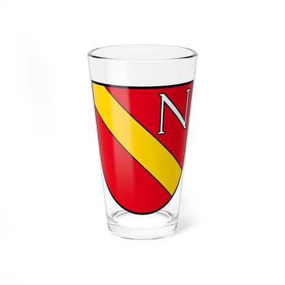 Coat of arms of Neudorf LU (Switzerland) (Coat of Arms) Pint Glass 16oz 16oz - Go Mug Yourself