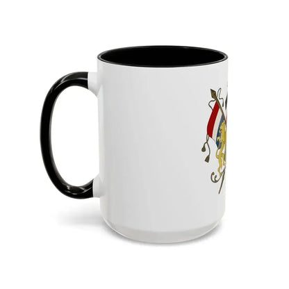 Coat of arms of Neutral Moresnet - Accent Coffee Mug - Go Mug Yourself