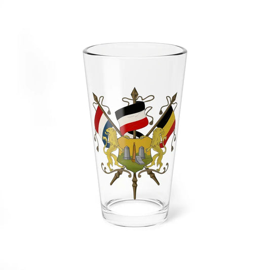 Coat of arms of Neutral Moresnet - Pint Glass 16oz-16oz-Go Mug Yourself