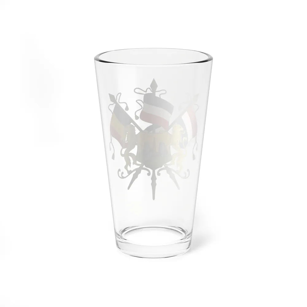 Coat of arms of Neutral Moresnet - Pint Glass 16oz-Go Mug Yourself