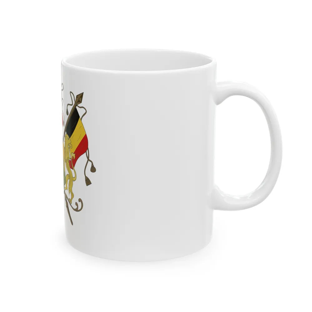 Coat of arms of Neutral Moresnet - White Coffee Mug-Go Mug Yourself