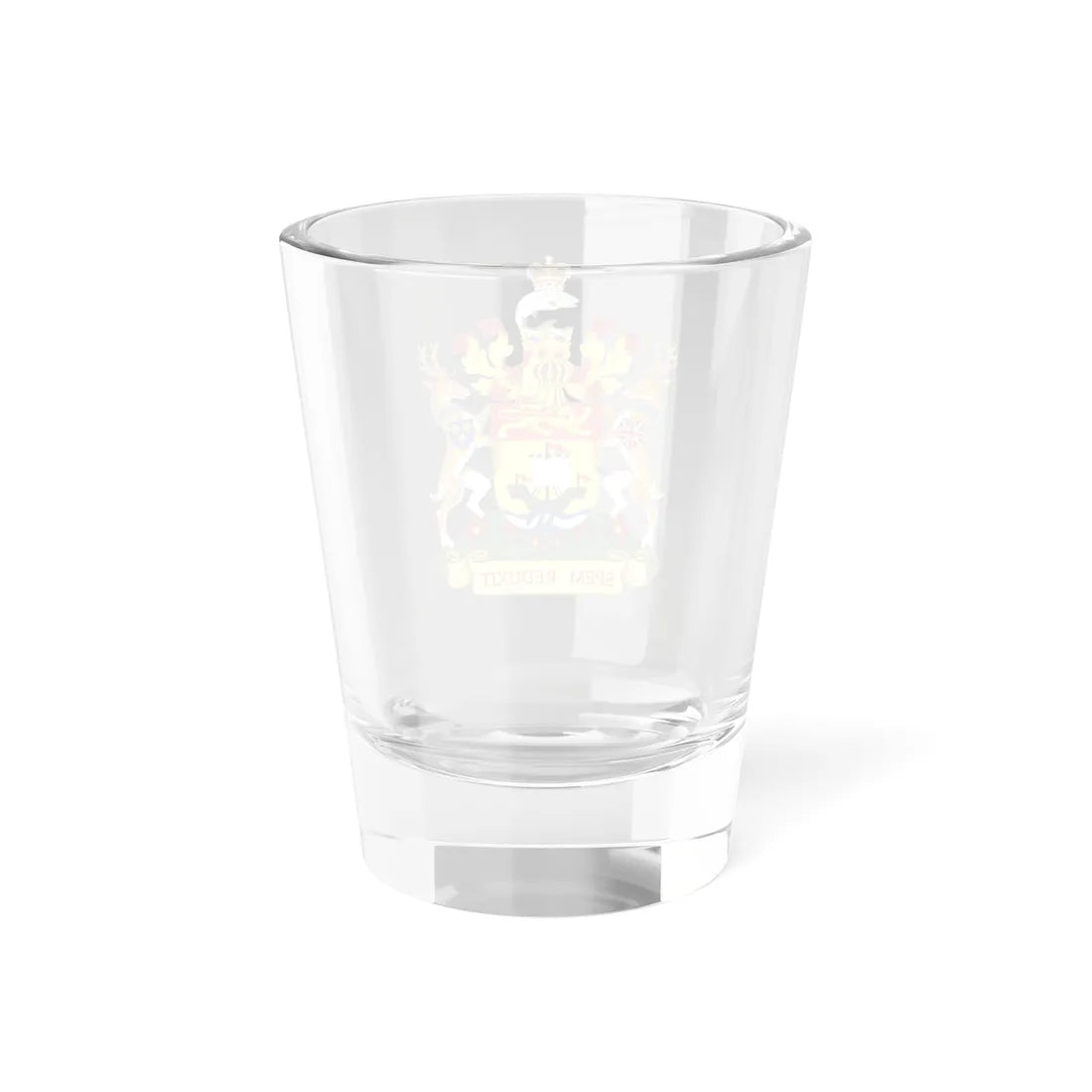 Coat of arms of New Brunswick Canada (Canada) (Coat of Arms) Shot Glass 1.5oz - Go Mug Yourself