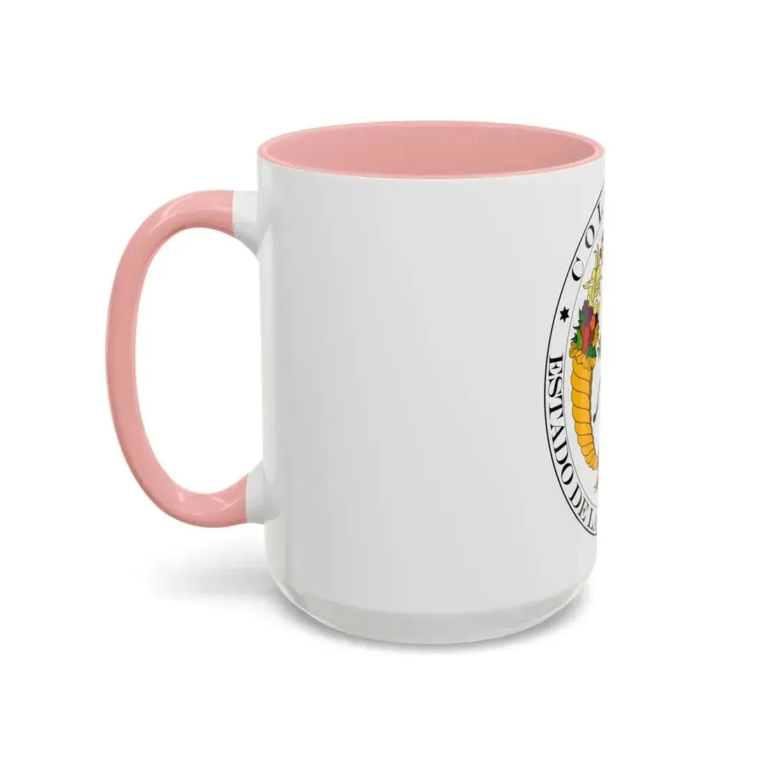Coat of arms of New Granada (1830) - Accent Coffee Mug - Go Mug Yourself