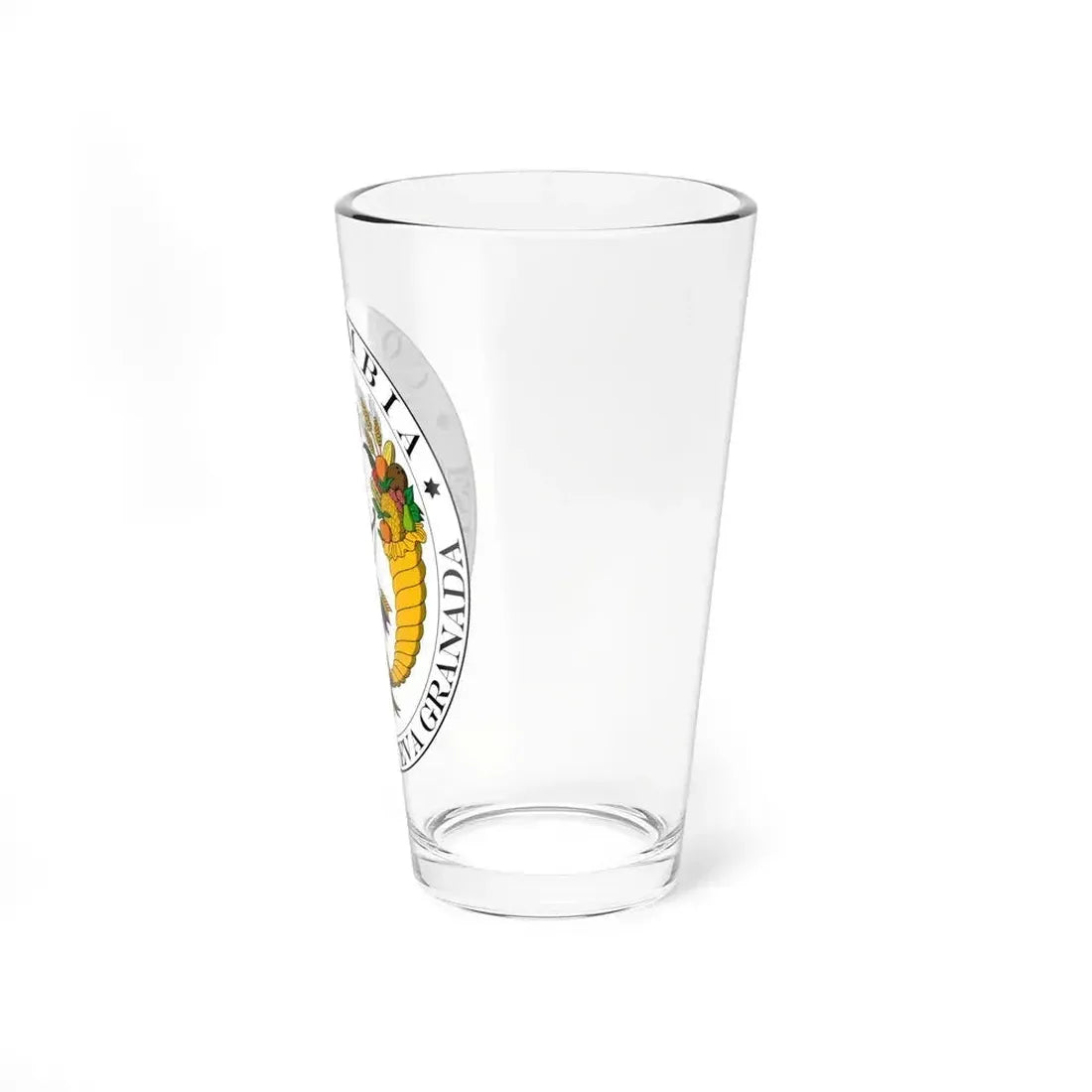 Coat of arms of New Granada (1830) - Pint Glass 16oz - Go Mug Yourself
