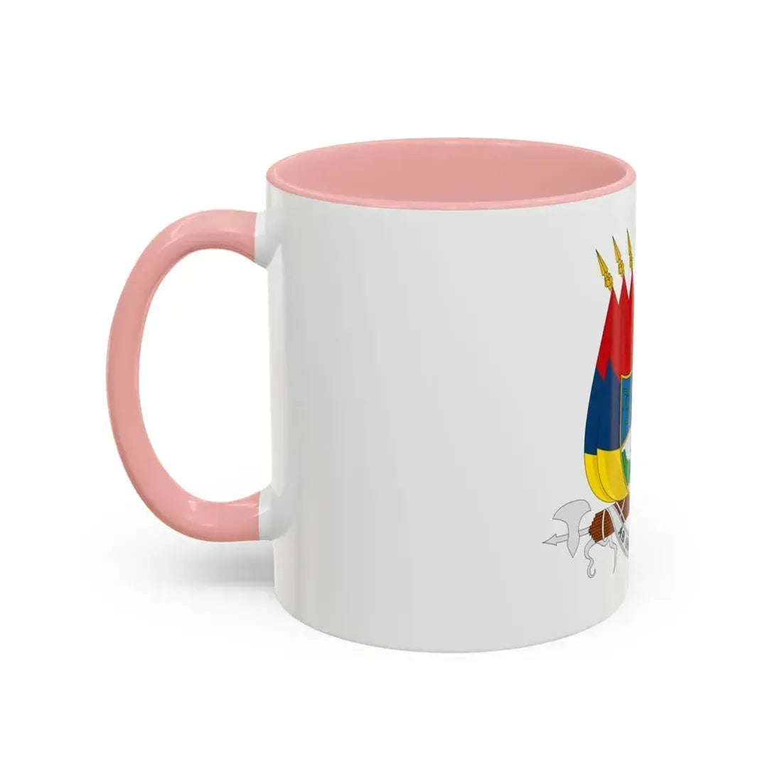 Coat of arms of New Granada (1854) - Accent Coffee Mug - Go Mug Yourself