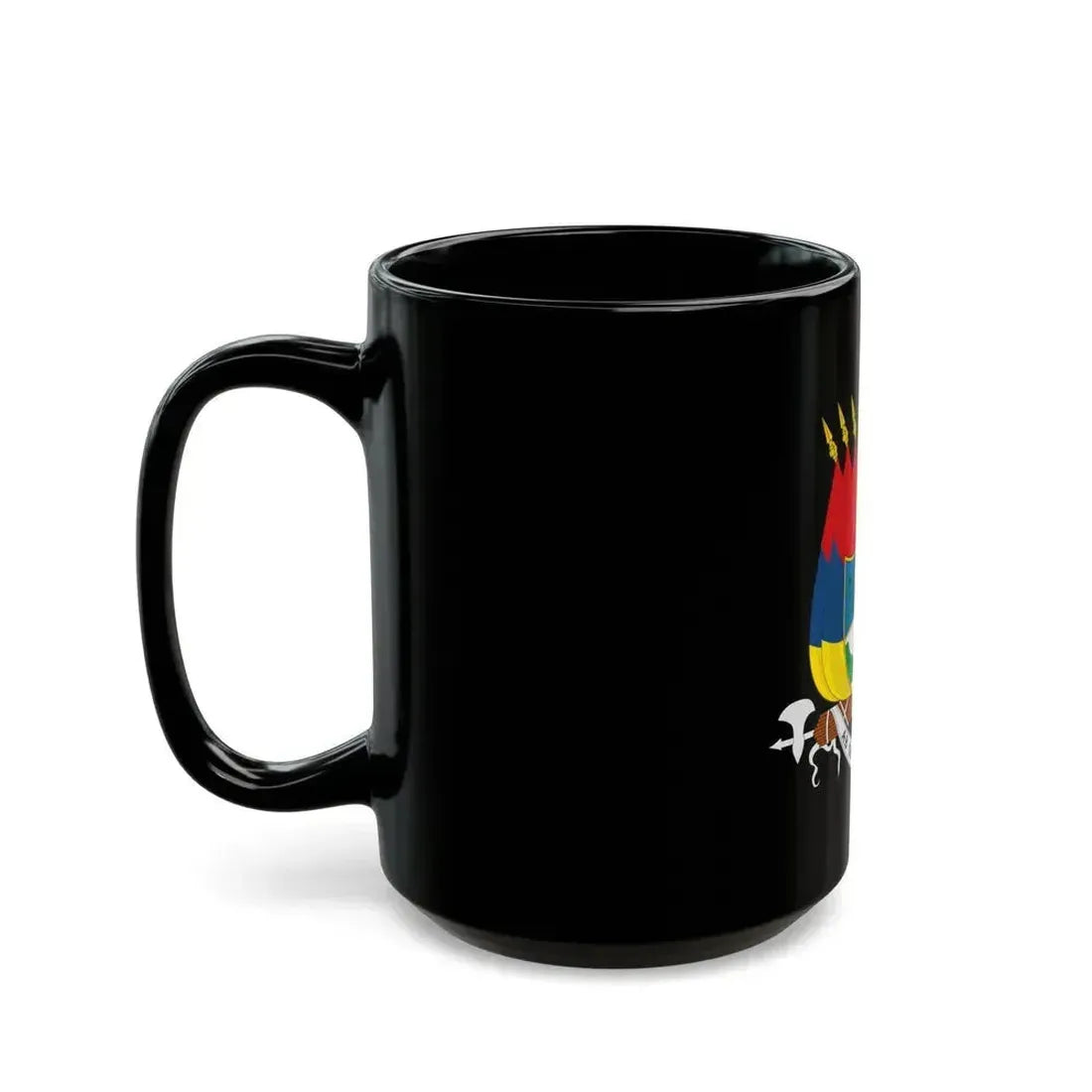 Coat of arms of New Granada (1854) - Black Coffee Mug - Go Mug Yourself