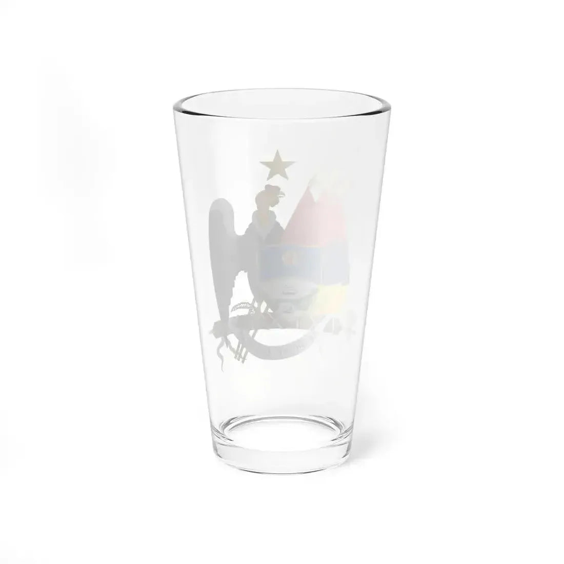 Coat of arms of New Granada (1854) - Pint Glass 16oz - Go Mug Yourself