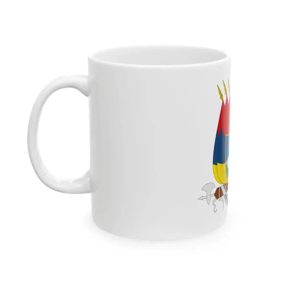 Coat of arms of New Granada (1854) - White Coffee Mug - Go Mug Yourself