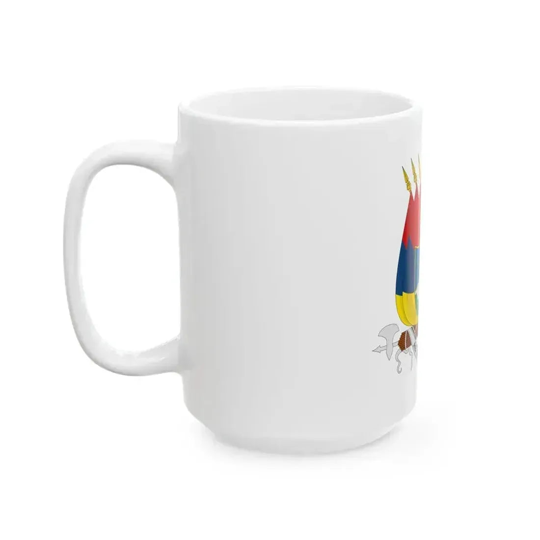 Coat of arms of New Granada (1854) - White Coffee Mug - Go Mug Yourself