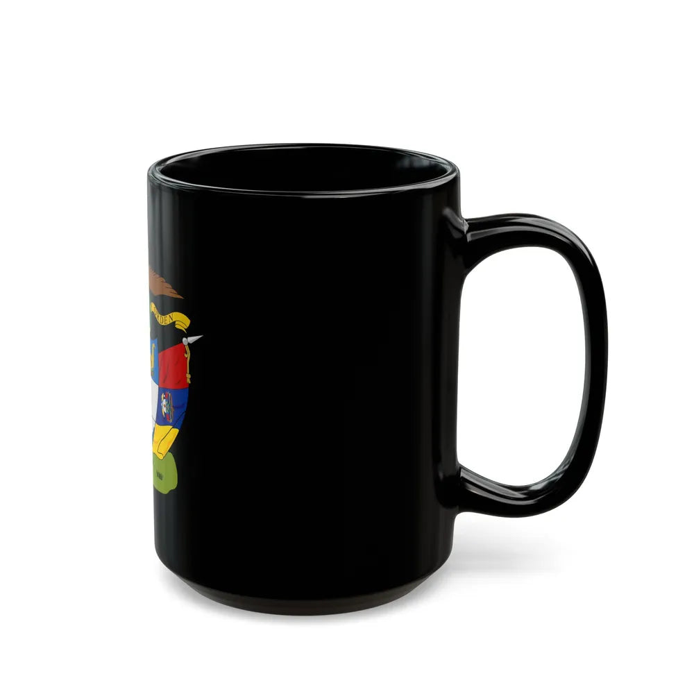 Coat of arms of New Granada - Black Coffee Mug-Go Mug Yourself