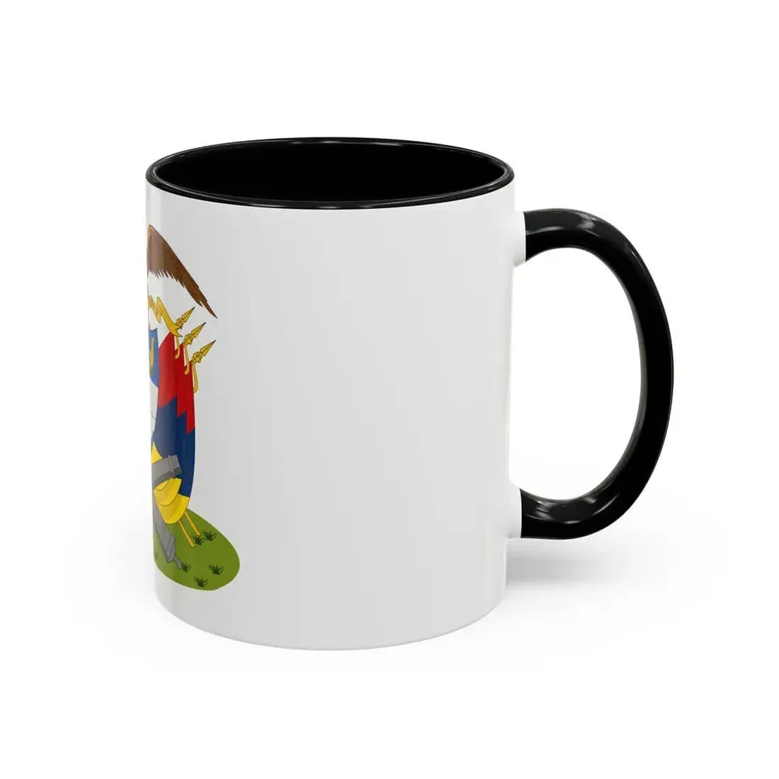 Coat of arms of New Granada (December 1854) - Accent Coffee Mug - Go Mug Yourself