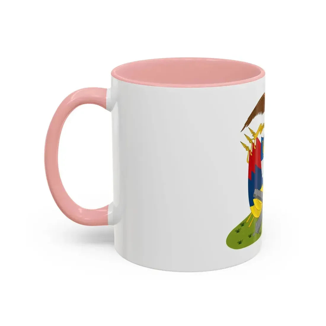 Coat of arms of New Granada (December 1854) - Accent Coffee Mug - Go Mug Yourself