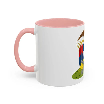 Coat of arms of New Granada (December 1854) - Accent Coffee Mug - Go Mug Yourself