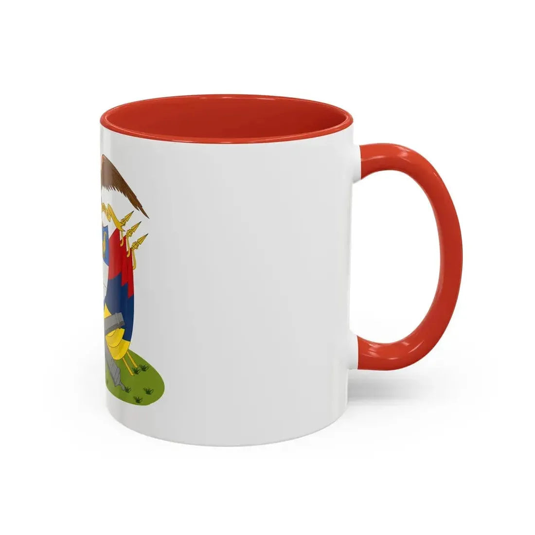 Coat of arms of New Granada (December 1854) - Accent Coffee Mug - Go Mug Yourself