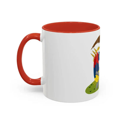 Coat of arms of New Granada (December 1854) - Accent Coffee Mug - Go Mug Yourself