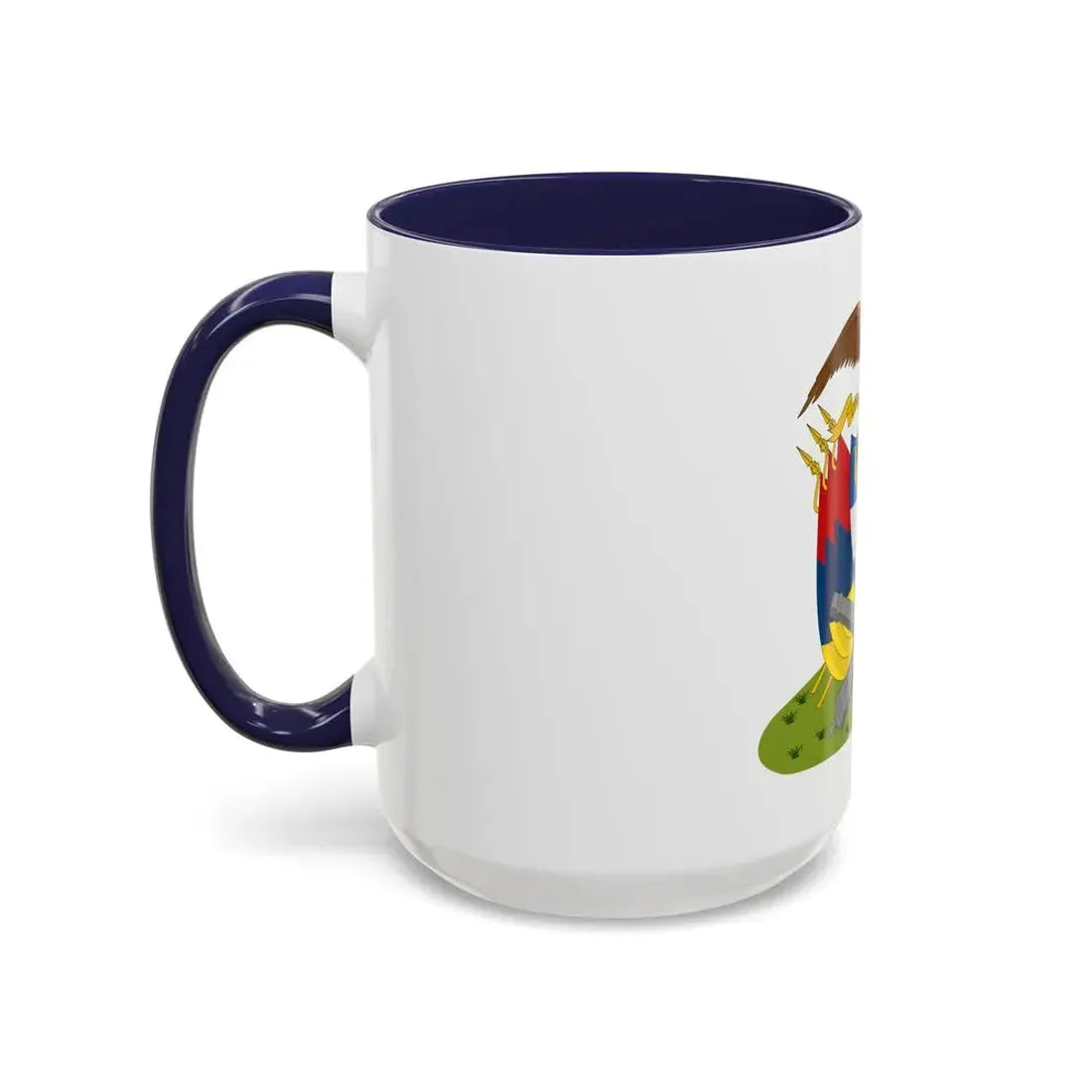 Coat of arms of New Granada (December 1854) - Accent Coffee Mug - Go Mug Yourself