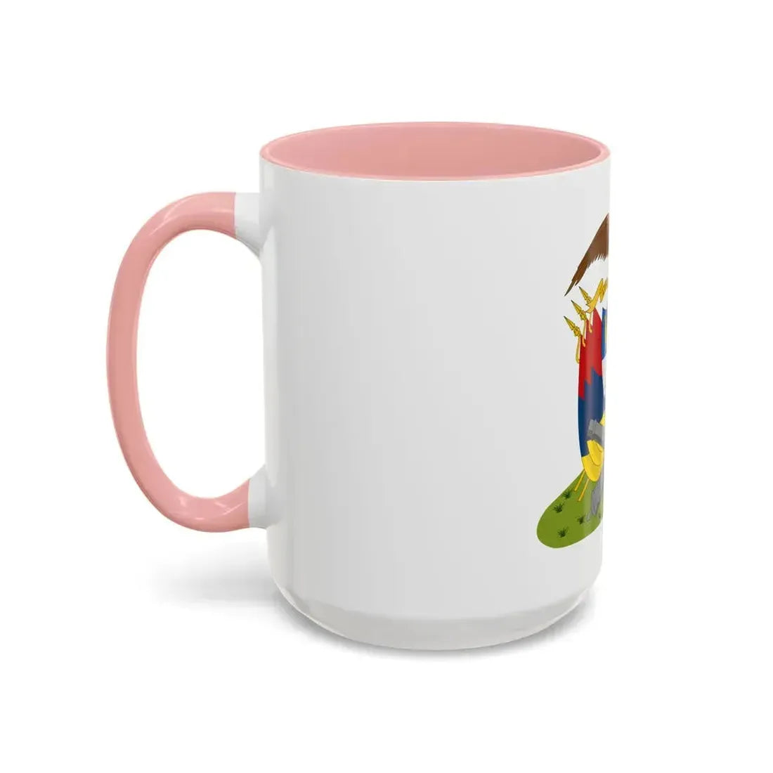 Coat of arms of New Granada (December 1854) - Accent Coffee Mug - Go Mug Yourself