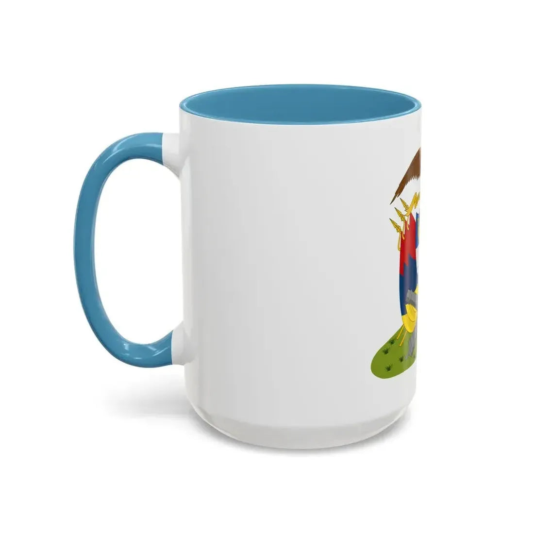 Coat of arms of New Granada (December 1854) - Accent Coffee Mug - Go Mug Yourself