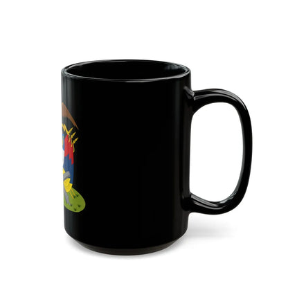 Coat of arms of New Granada (December 1854) - Black Coffee Mug-Go Mug Yourself