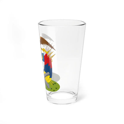 Coat of arms of New Granada December 1854 (Coat of Arms) Pint Glass 16oz - Go Mug Yourself