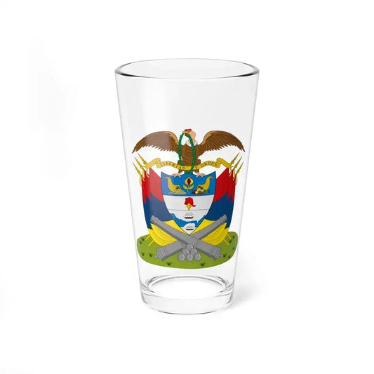 Coat of arms of New Granada (December 1854) - Pint Glass 16oz 16oz - Go Mug Yourself