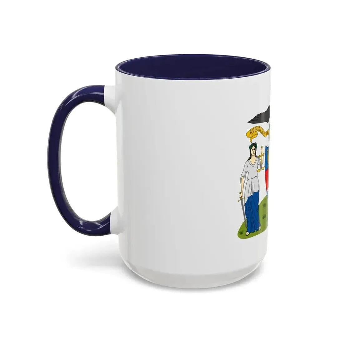Coat of arms of New Granada (proposal) - Accent Coffee Mug - Go Mug Yourself