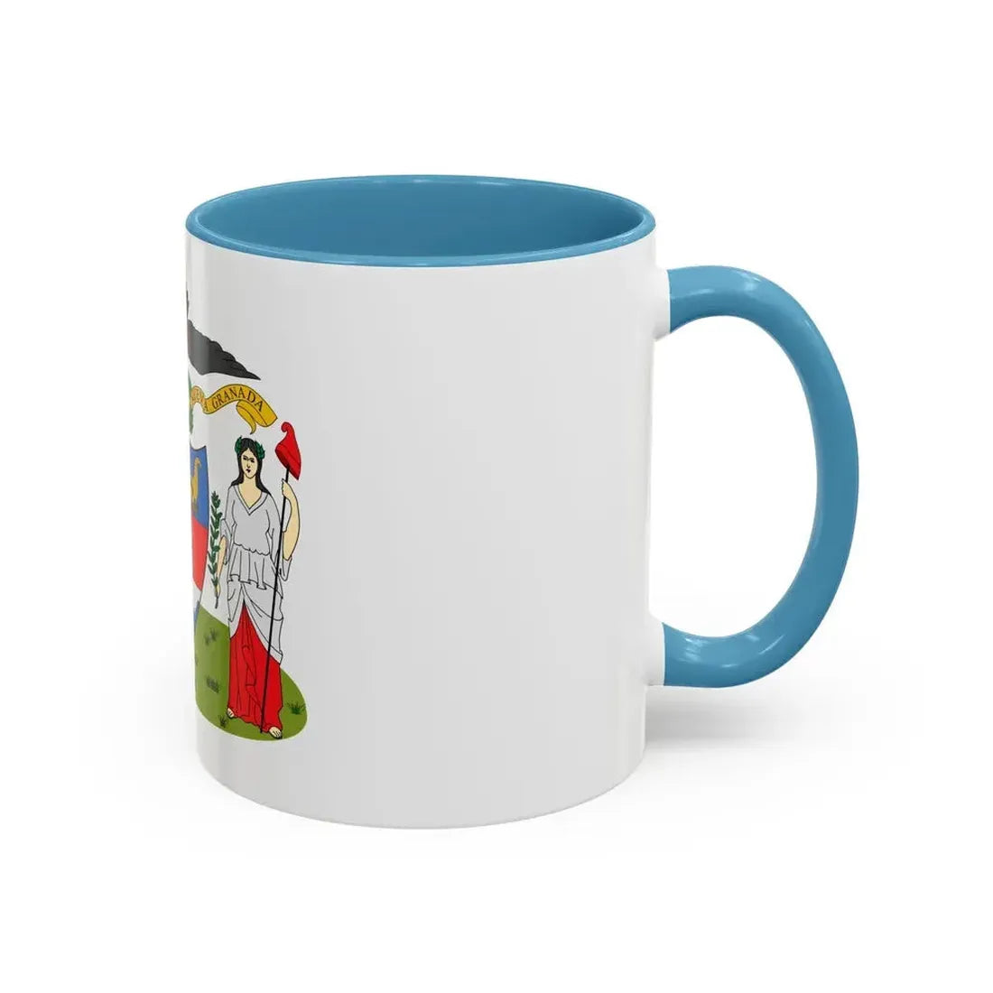Coat of arms of New Granada (proposal) - Accent Coffee Mug - Go Mug Yourself