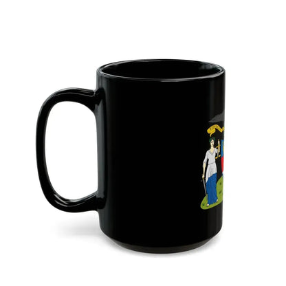 Coat of arms of New Granada (proposal) - Black Coffee Mug - Go Mug Yourself