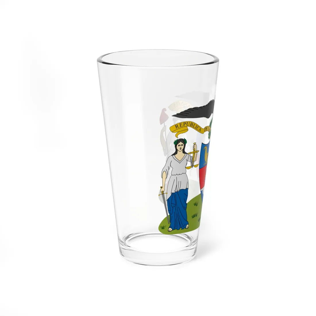 Coat of arms of New Granada proposal (Coat of Arms) Pint Glass 16oz - Go Mug Yourself
