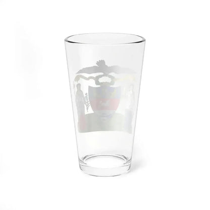 Coat of arms of New Granada (proposal) - Pint Glass 16oz - Go Mug Yourself