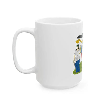 Coat of arms of New Granada (proposal) - White Coffee Mug - Go Mug Yourself