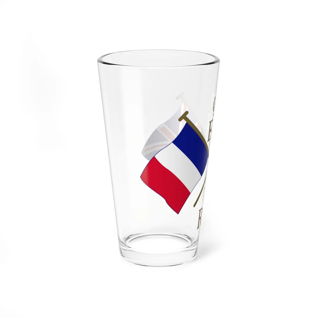 Coat of arms of New Hebrides (United Kingdom) (Coat of Arms) Pint Glass 16oz - Go Mug Yourself