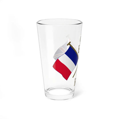 Coat of arms of New Hebrides (United Kingdom) (Coat of Arms) Pint Glass 16oz - Go Mug Yourself
