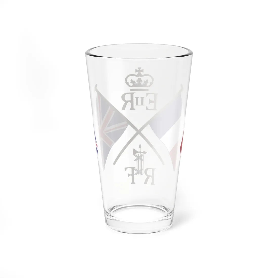 Coat of arms of New Hebrides (United Kingdom) (Coat of Arms) Pint Glass 16oz - Go Mug Yourself