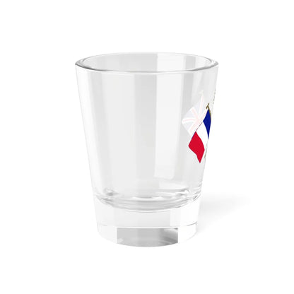 Coat of arms of New Hebrides (Vanuatu) (Coat of Arms) Shot Glass 1.5oz - Go Mug Yourself