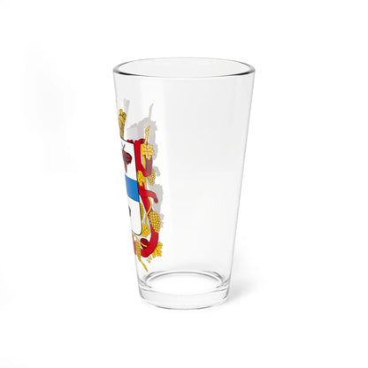 Coat of arms of New Margelan 1908 (Russia) (Coat of Arms) Pint Glass 16oz - Go Mug Yourself