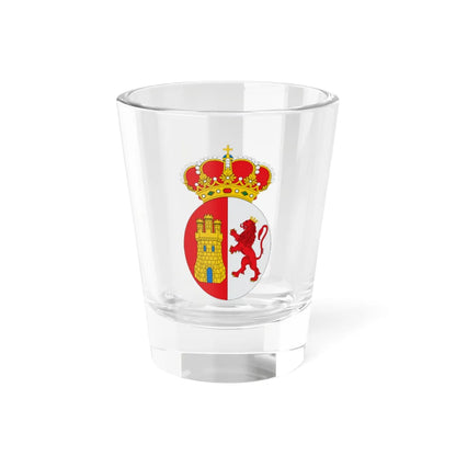 Coat of arms of New Spain (Costa Rica) (Coat of Arms) Shot Glass 1.5oz 1.5oz - Go Mug Yourself