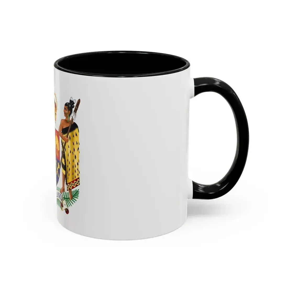 Coat of arms of New Zealand - Accent Coffee Mug - Go Mug Yourself