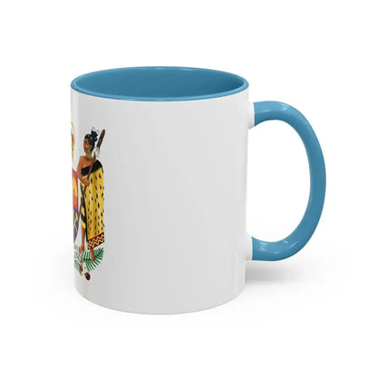 Coat of arms of New Zealand - Accent Coffee Mug - Go Mug Yourself
