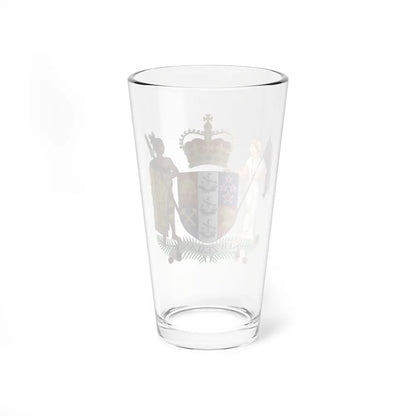 Coat of arms of New Zealand - Pint Glass 16oz-Go Mug Yourself