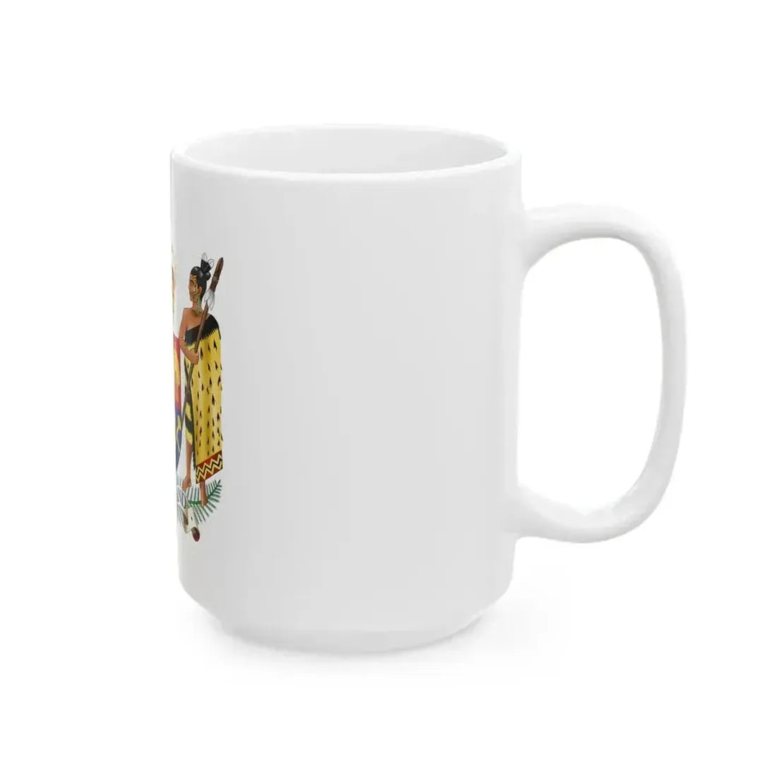 Coat of arms of New Zealand - White Coffee Mug - Go Mug Yourself