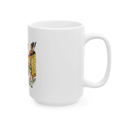 Coat of arms of New Zealand - White Coffee Mug - Go Mug Yourself