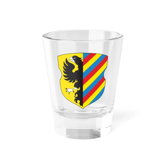 Coat of Arms of Niasviž Belarus (Belarus) (Coat of Arms) Shot Glass 1.5oz 1.5oz - Go Mug Yourself