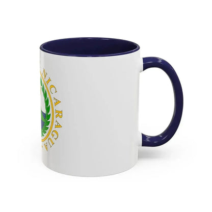 Coat of arms of Nicaragua (1854) - Accent Coffee Mug - Go Mug Yourself
